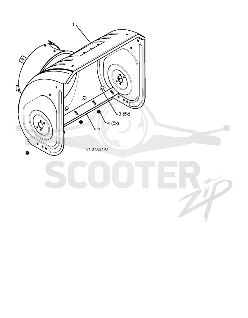 AUGER HOUSING & IMPELLER