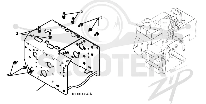 CHASSIS, ENGINE & PULLEYS