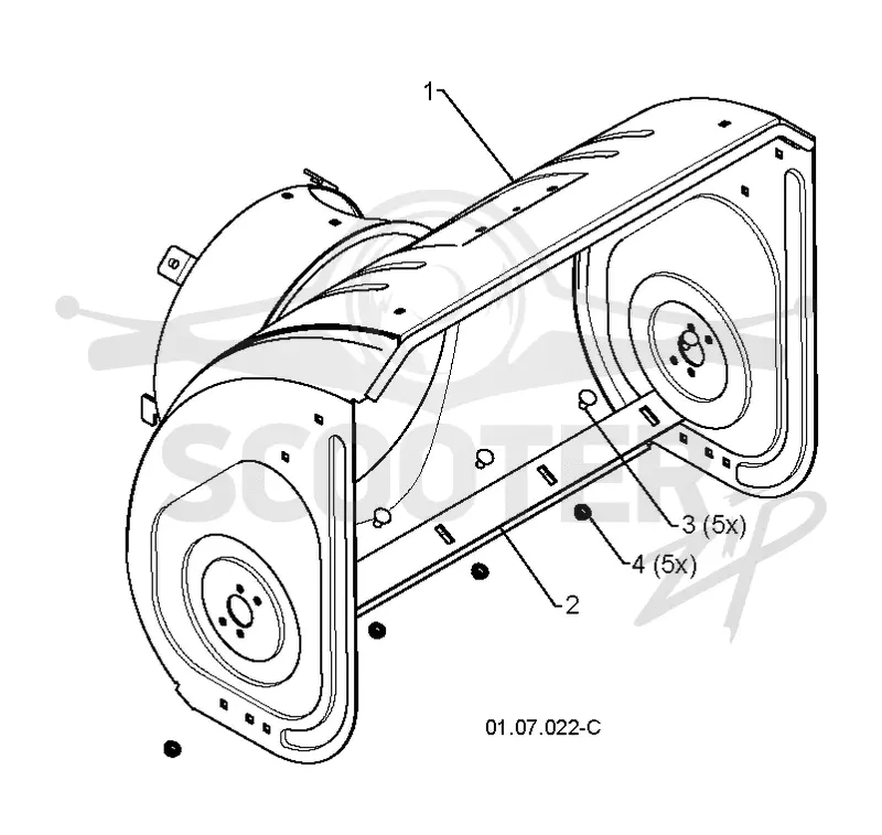 AUGER HOUSING & IMPELLER