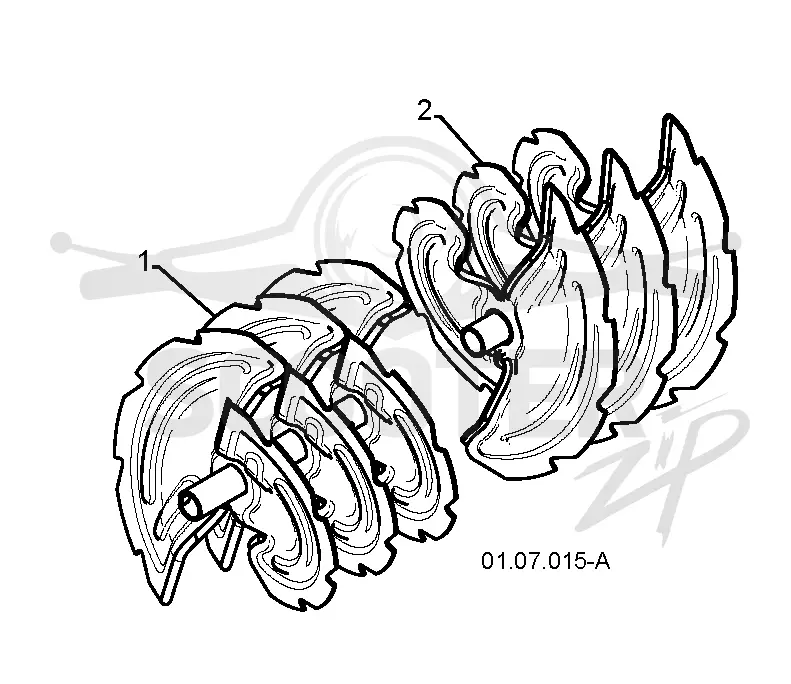 AUGER HOUSING & IMPELLER