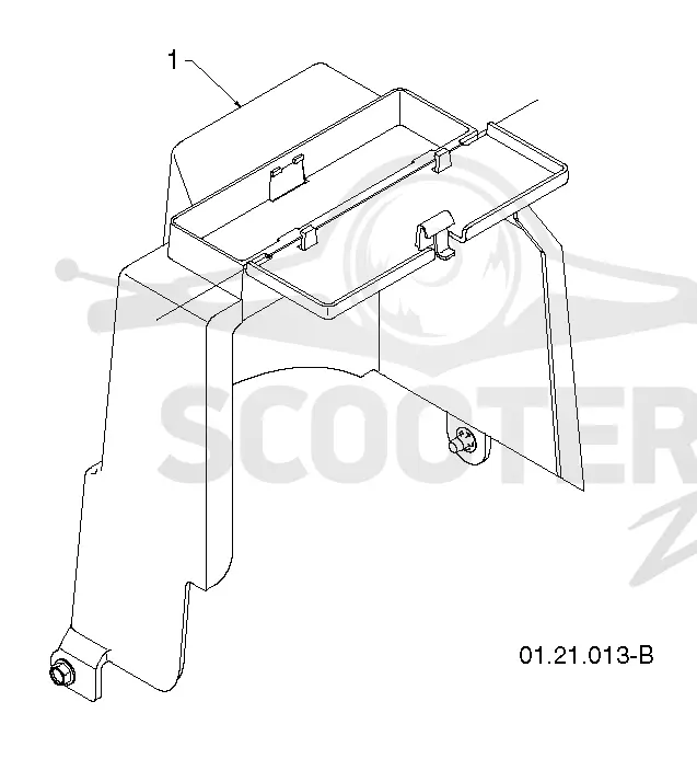 CHASSIS, ENGINE & PULLEYS