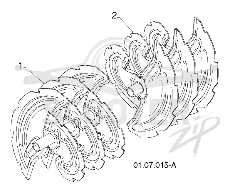 AUGER HOUSING & IMPELLER