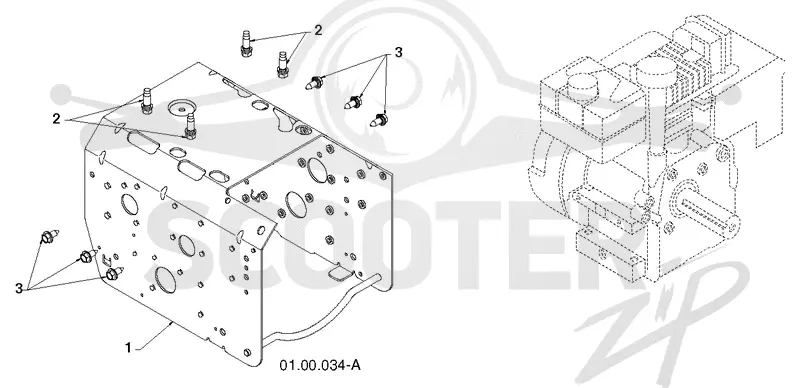 CHASSIS, ENGINE & PULLEYS