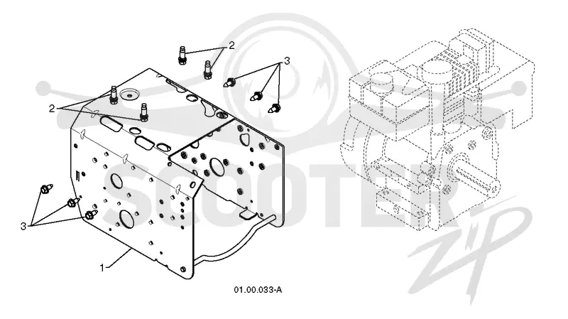 CHASSIS, ENGINE & PULLEYS