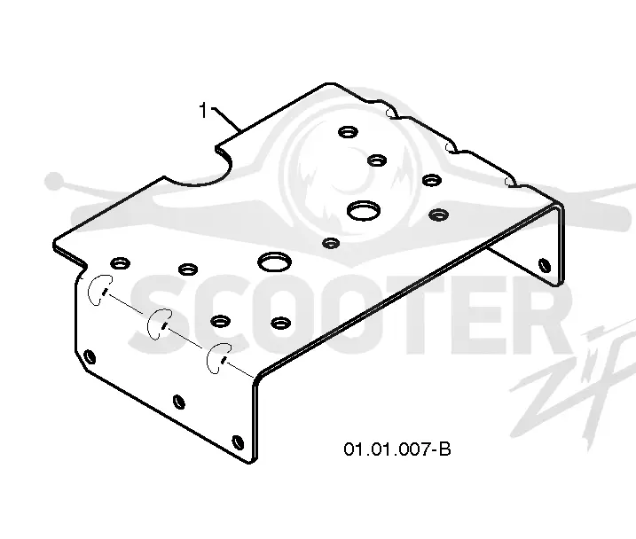 CHASSIS, ENGINE & PULLEYS