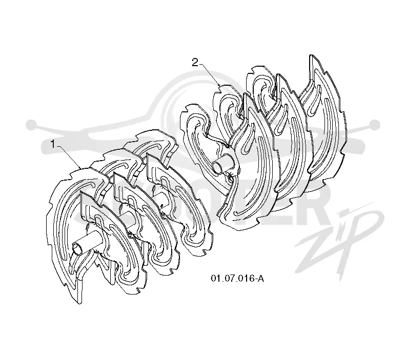 AUGER HOUSING & IMPELLER