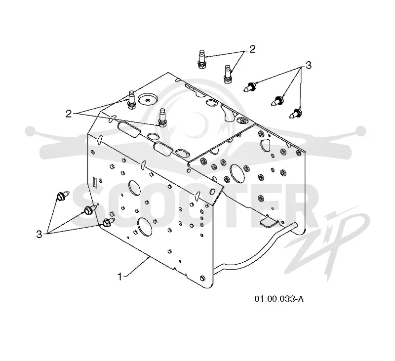 CHASSIS, ENGINE & PULLEYS