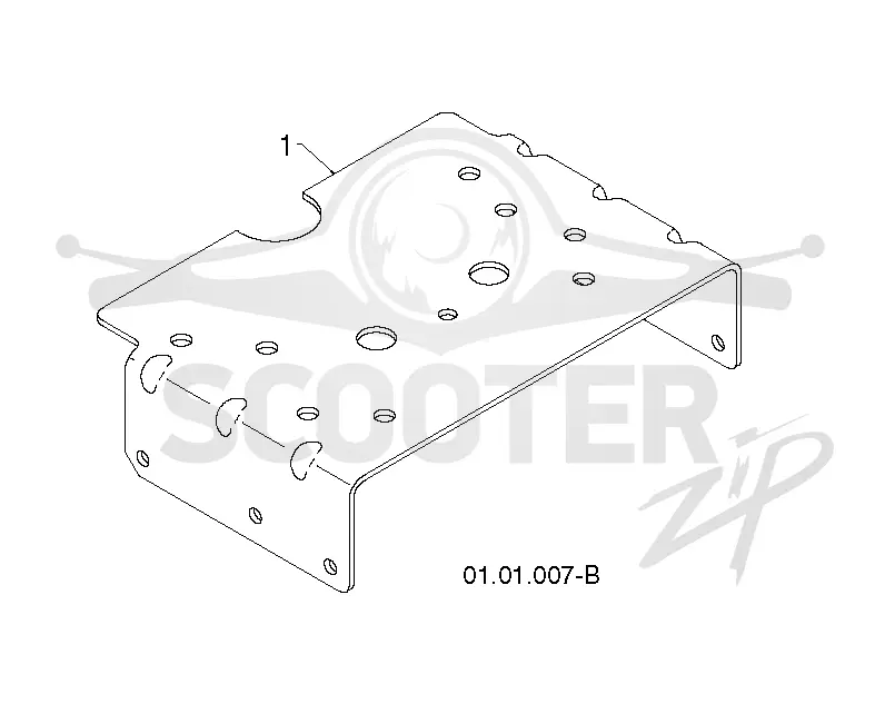 CHASSIS, ENGINE & PULLEYS