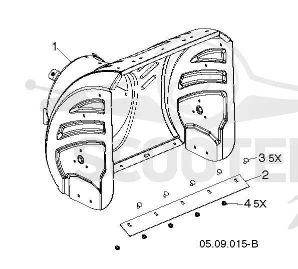 AUGER HOUSING & IMPELLER