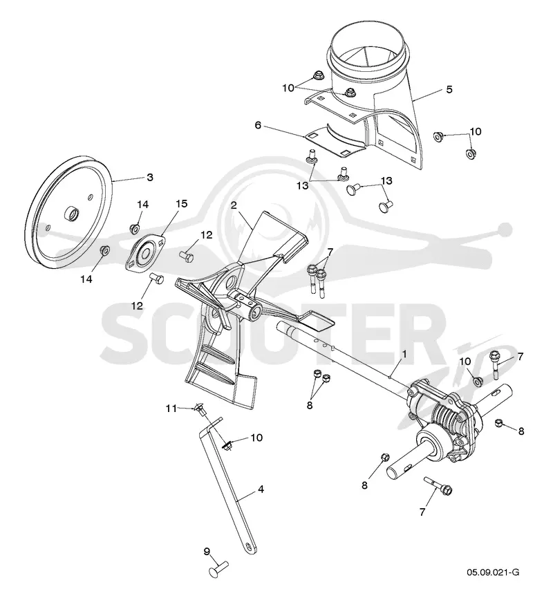 AUGER HOUSING & IMPELLER