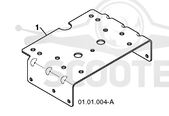 CHASSIS, ENGINE & PULLEYS