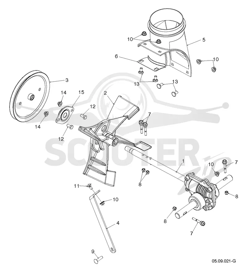 AUGER HOUSING & IMPELLER