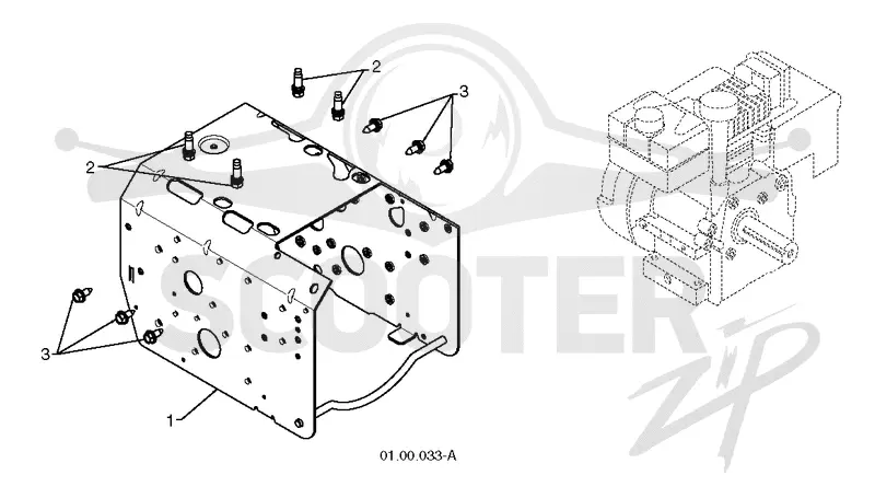 CHASSIS, ENGINE & PULLEYS
