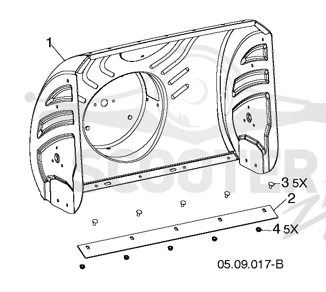 AUGER HOUSING & IMPELLER