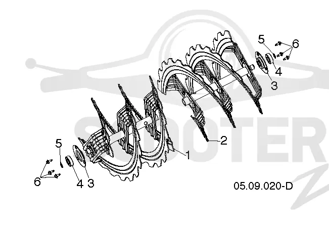 AUGER HOUSING & IMPELLER