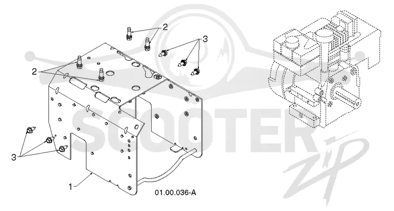 CHASSIS, ENGINE & PULLEYS C