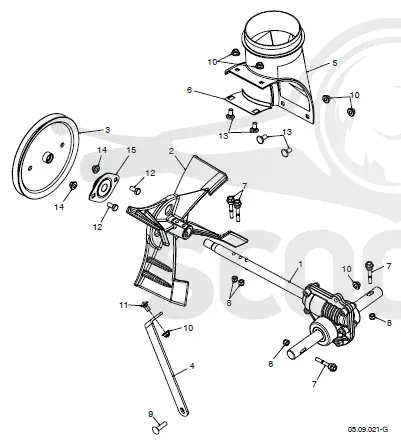 AUGER HOUSING & IMPELLER