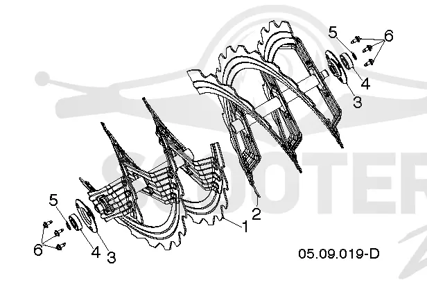 AUGER HOUSING & IMPELLER