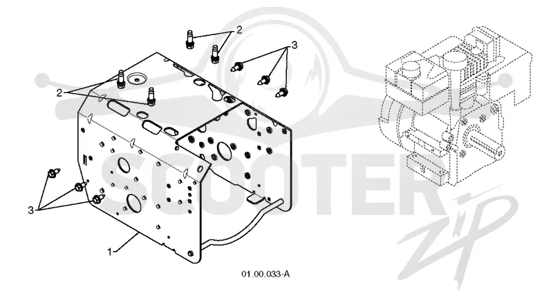 CHASSIS, ENGINE & PULLEYS