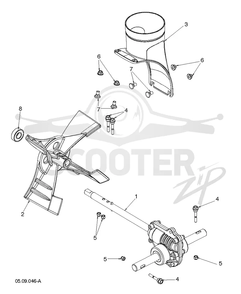 AUGER HOUSING & IMPELLER