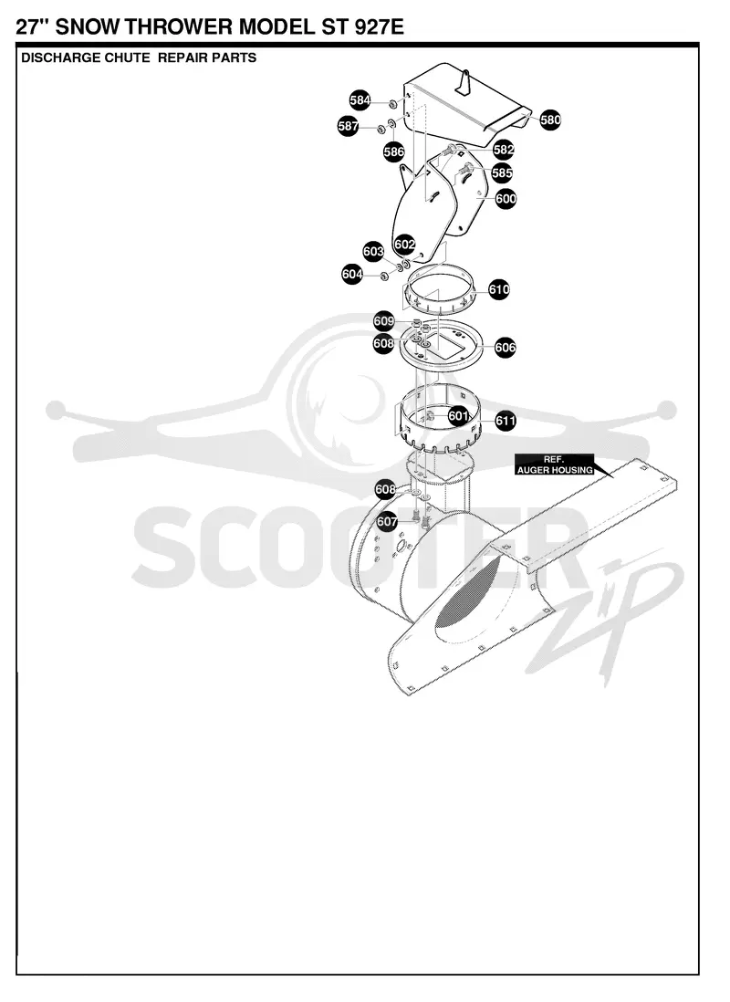 CONTROL PANEL & DISCHARGE CHUTE