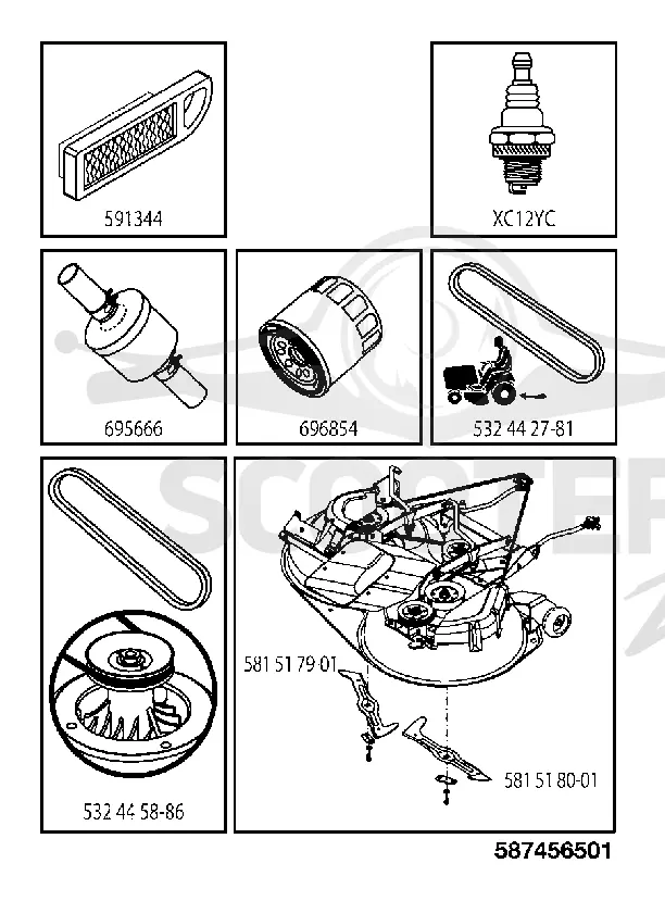 FREQUENTLY USED PARTS