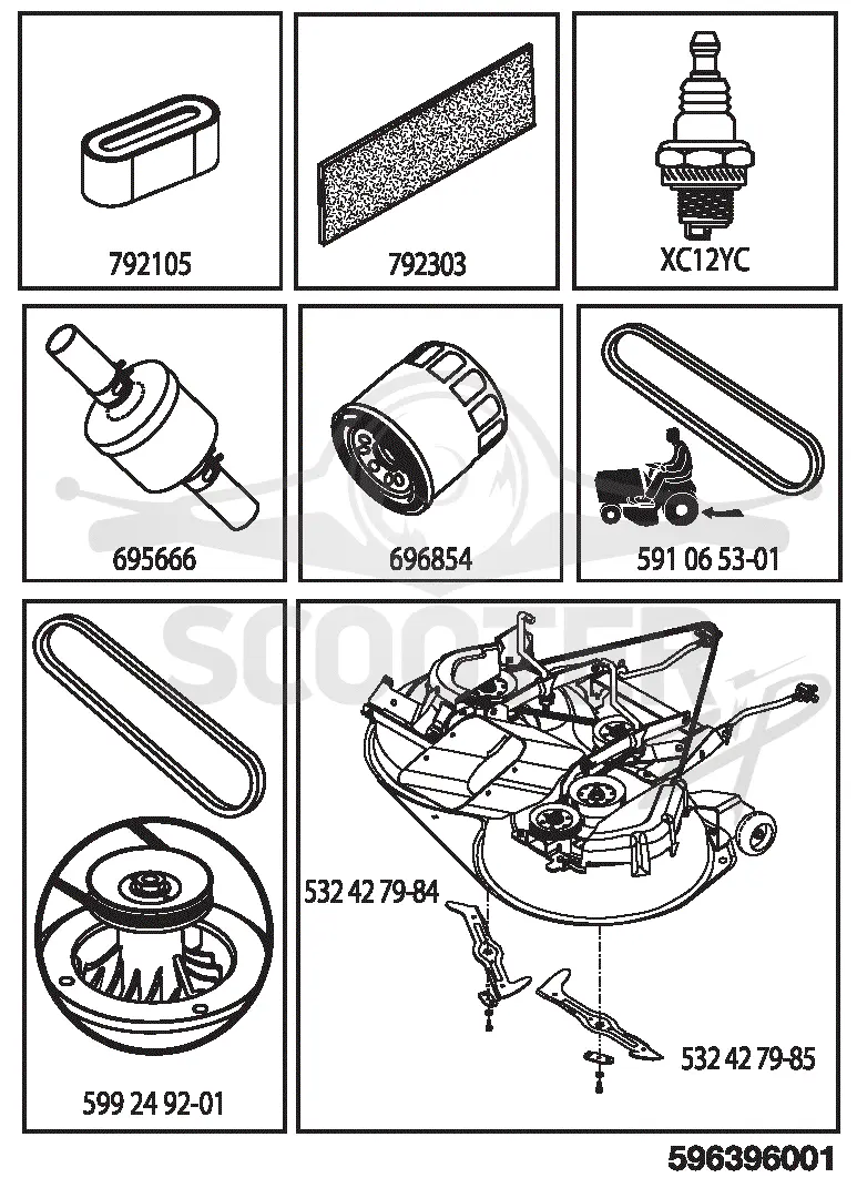 FREQUENTLY USED PARTS