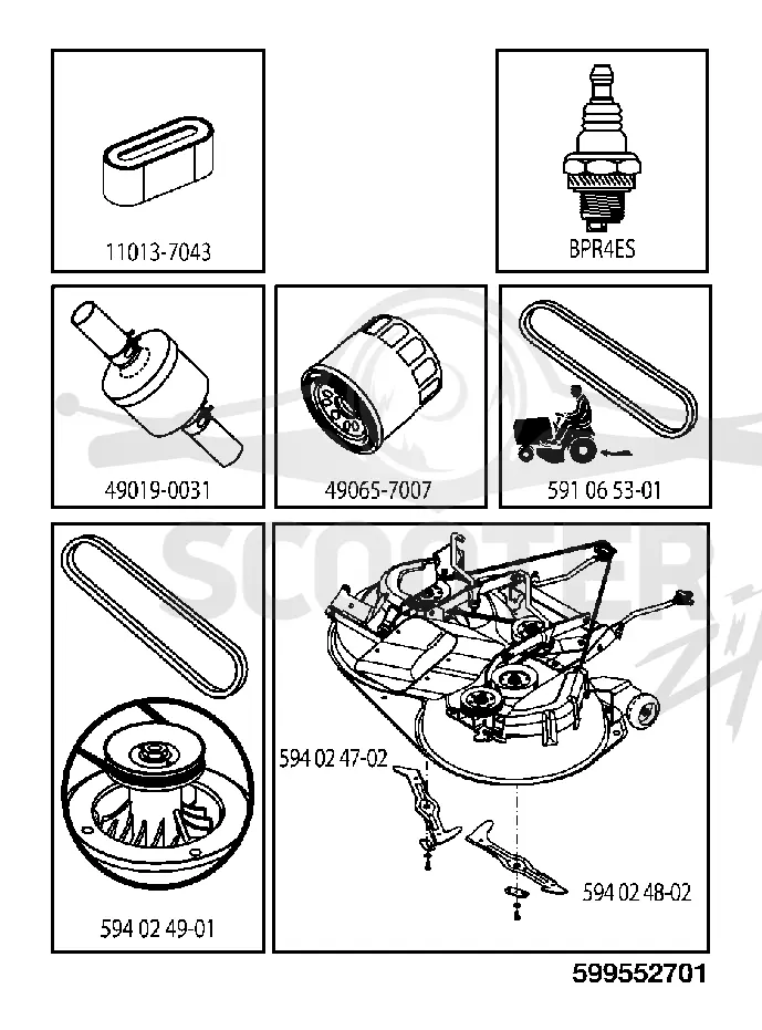 FREQUENTLY USED PARTS