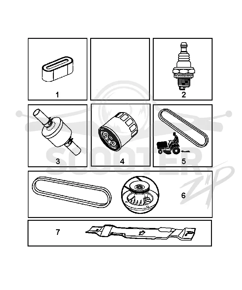 FREQUENTLY USED PARTS
