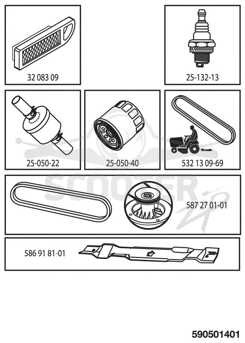 FREQUENTLY USED PARTS