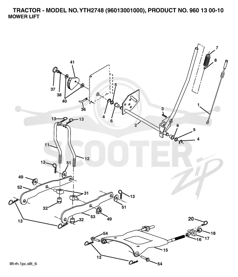 MOWER LIFT / DECK LIFT