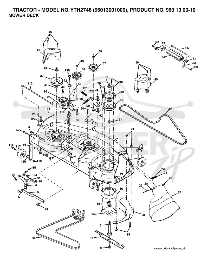 MOWER DECK / CUTTING DECK