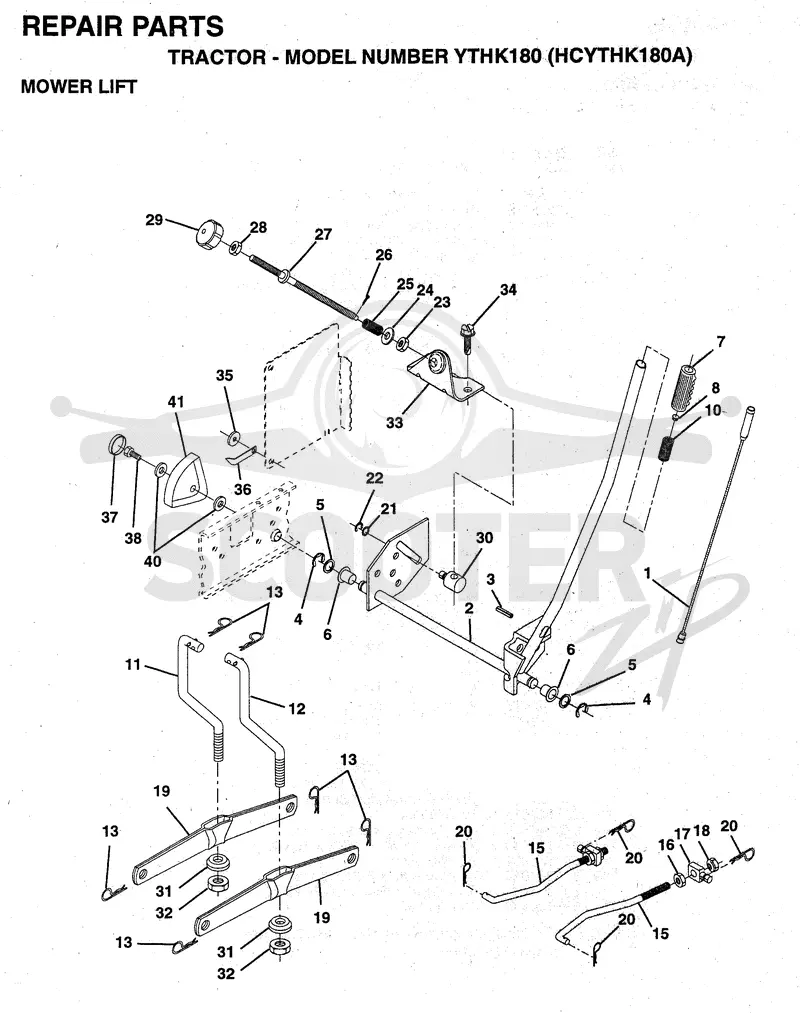 MOWER LIFT / DECK LIFT