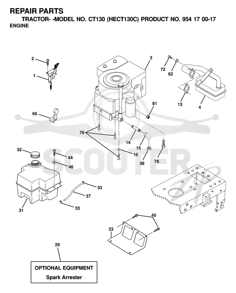 ENGINE & CUTTING EQUIPMENT