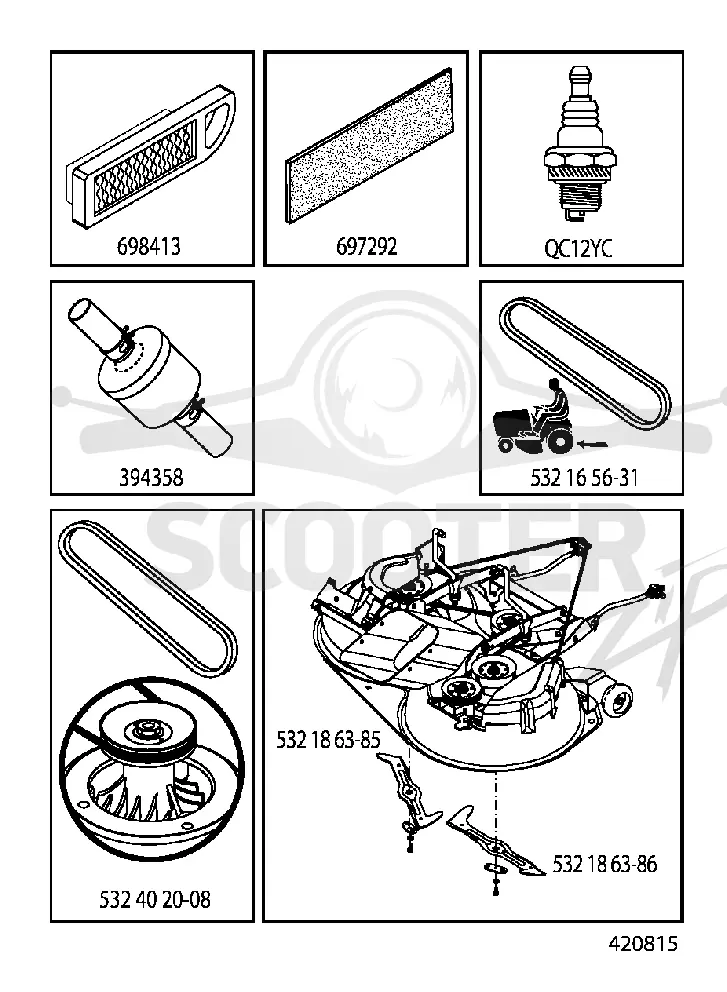 FREQUENTLY USED PARTS