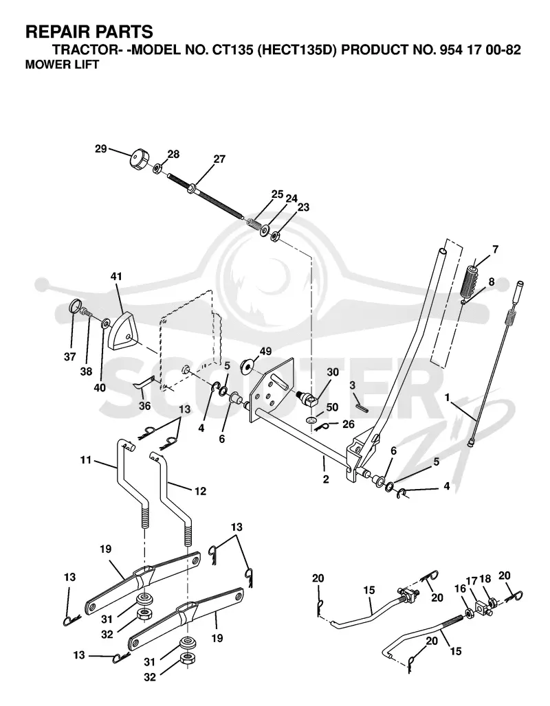MOWER LIFT / DECK LIFT