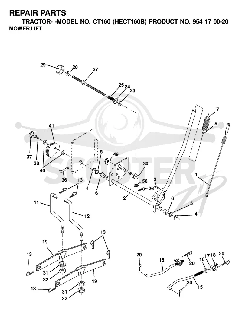 MOWER LIFT / DECK LIFT