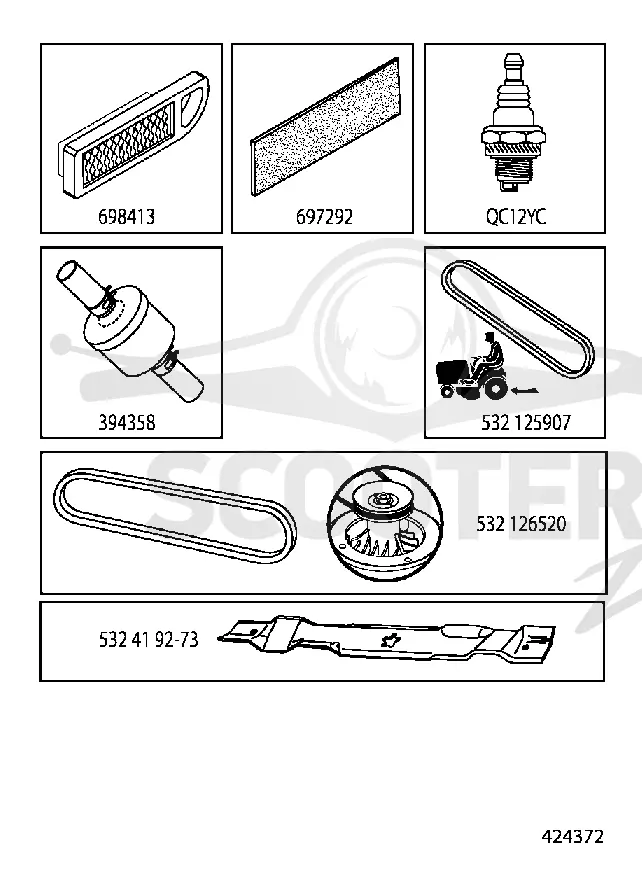 FREQUENTLY USED PARTS