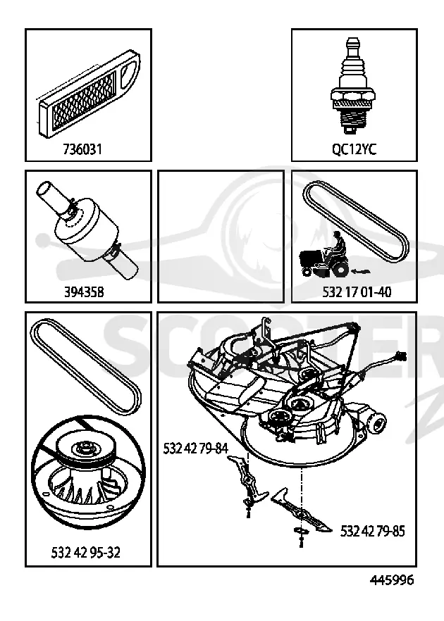 FREQUENTLY USED PARTS