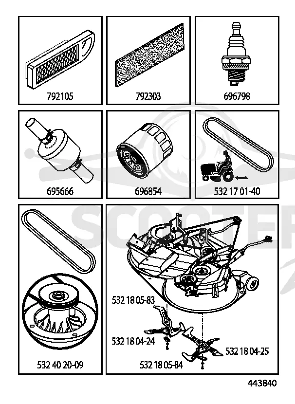 FREQUENTLY USED PARTS