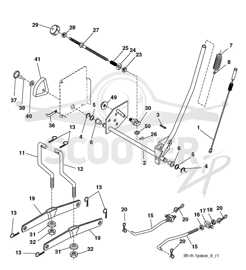MOWER LIFT / DECK LIFT