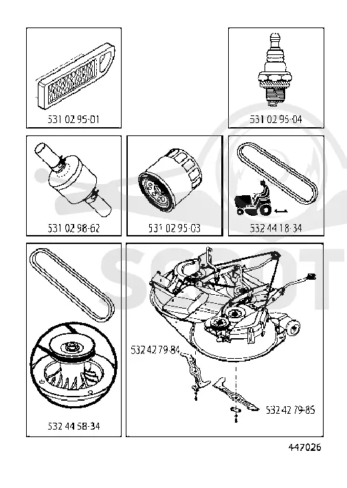 FREQUENTLY USED PARTS