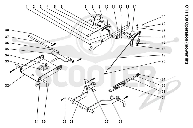 MOWER LIFT / DECK LIFT