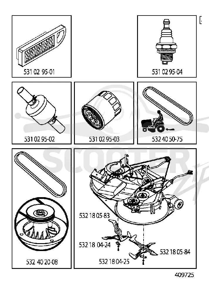FREQUENTLY USED PARTS