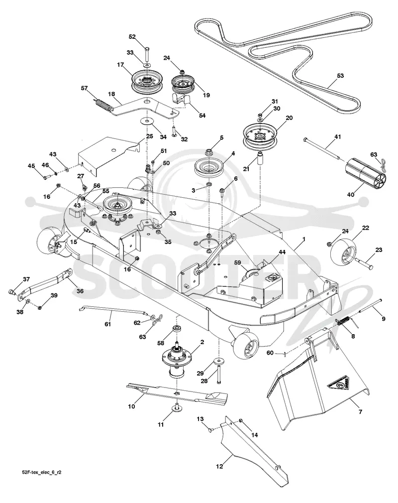 MOWER DECK / CUTTING DECK