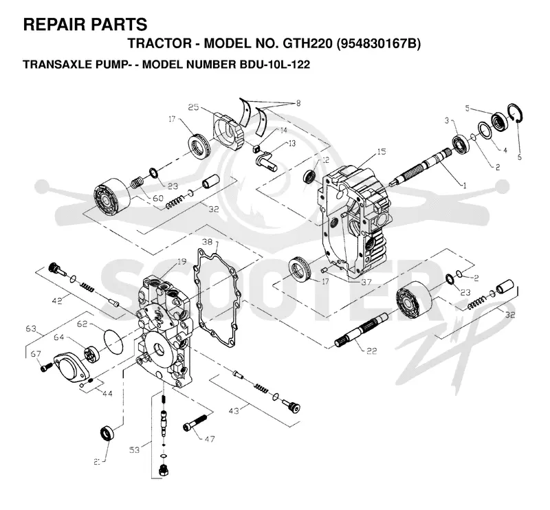 HYDRAULIC PUMP - MOTOR