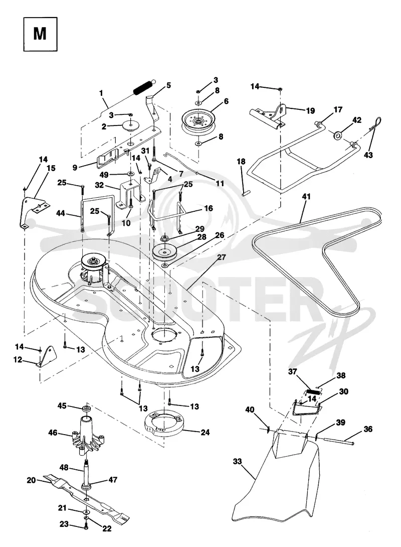 MOWER DECK / CUTTING DECK
