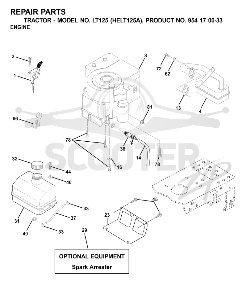 ENGINE & CUTTING EQUIPMENT