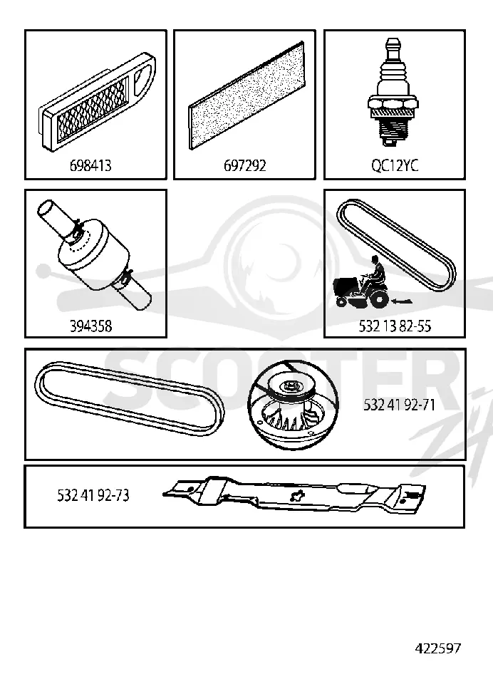 FREQUENTLY USED PARTS