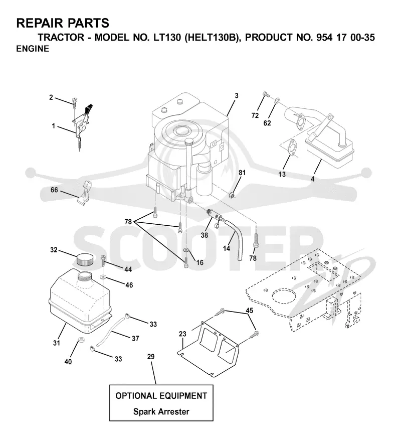 ENGINE & CUTTING EQUIPMENT